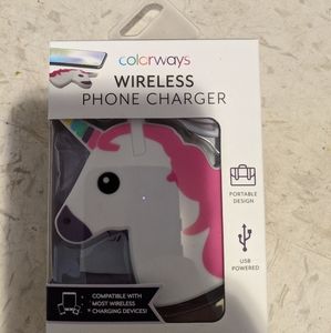 Unicorn shaped WIRELESS phone charger